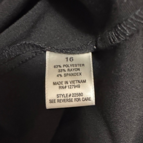 Emma & Michele Black Ruffled Mini Dress - Picture 6 of 8